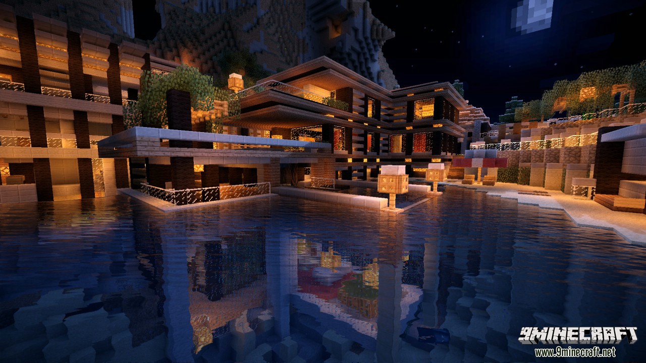 Luxurious Cove House Map 1.12.2, 1.11.2 for Minecraft 7