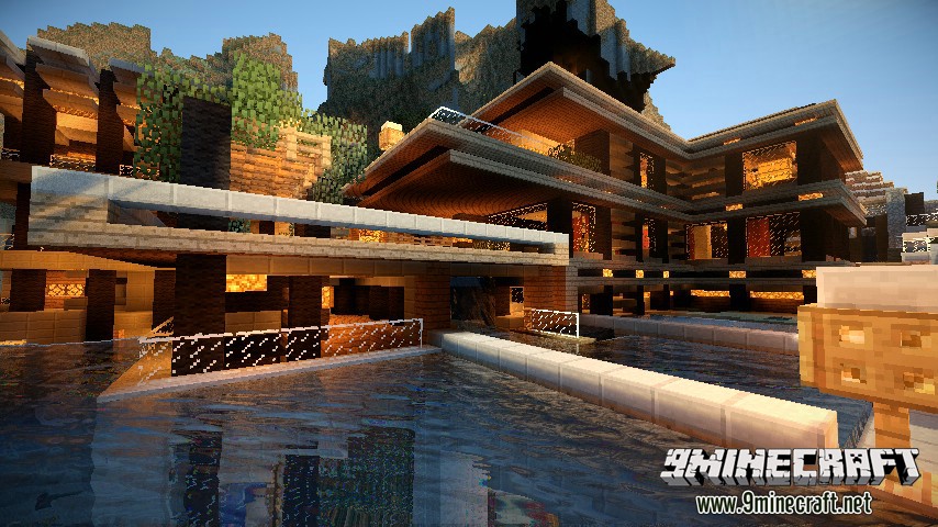 Luxurious Cove House Map 1.12.2, 1.11.2 for Minecraft 8