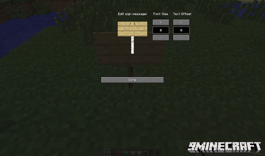 MoarSigns Mod 1.12.2, 1.11.2 (Emerald, Diamond Signs) 4