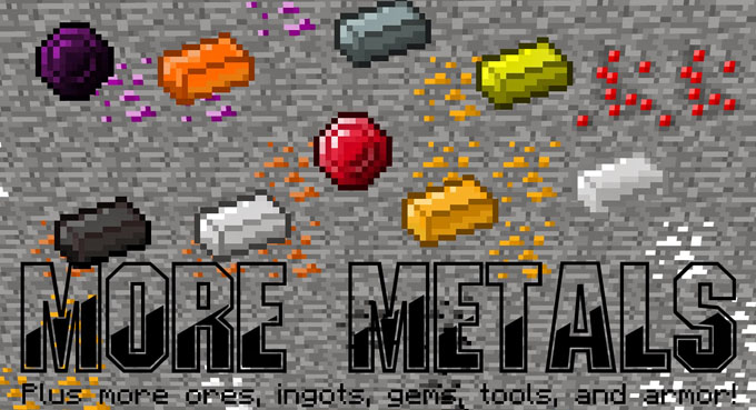 More Metal Mod 1.7.10 1