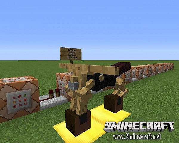 Motorcycle In The Workshop Minecraft Map