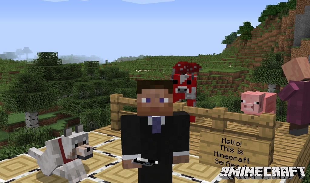 Selfie Mod 1.7.10 2