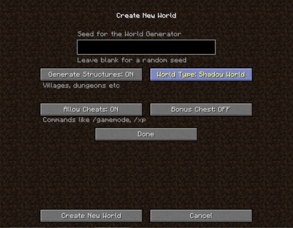 Shadow World Mod 1.7.10 (Creepiest Mod Ever) 3