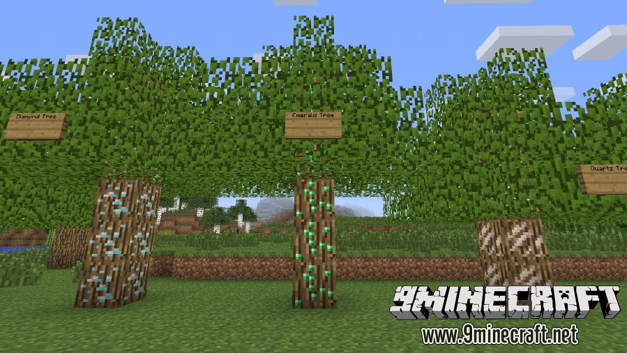 TreeOres Mod 1.11.2, 1.10.2 (Grow Trees Made of Ores) 15