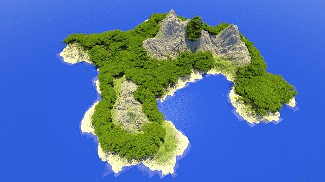 Tropical Island Map 2