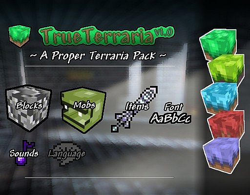 True Terraria Resource Pack - Texture Pack 1