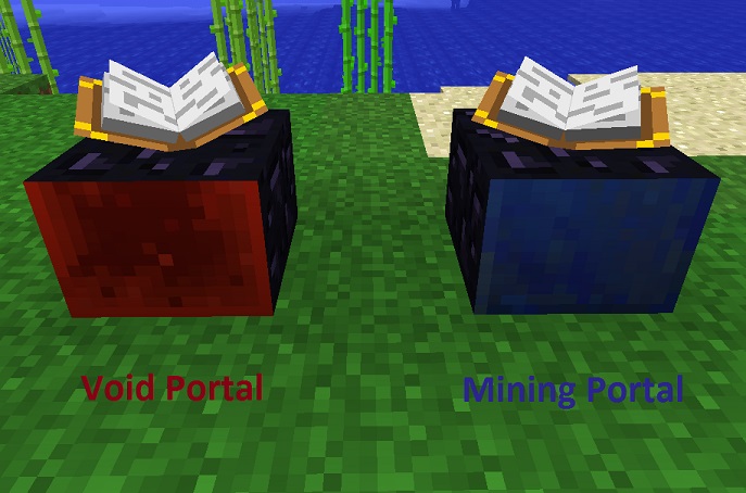 Utility Worlds Mod (1.19.4, 1.18.2) - New Mining and Void Dimension 2