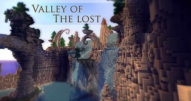 Valley of the Lost Map 1