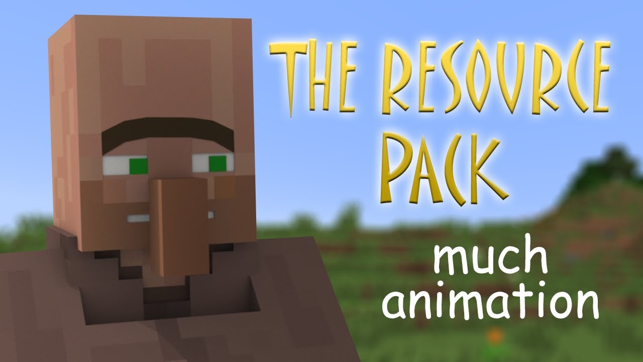 The Element Animation Villager Sounds Resource Pack 