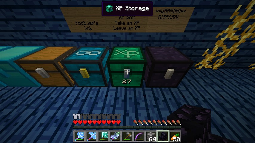 XP Storage Chest Mod 1