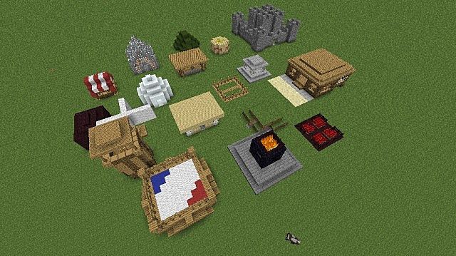 iHouse Mod (1.7.10) - Build a House in 1 Click 2