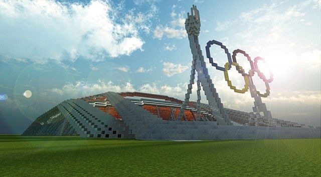 Olympic Stadium Map 1