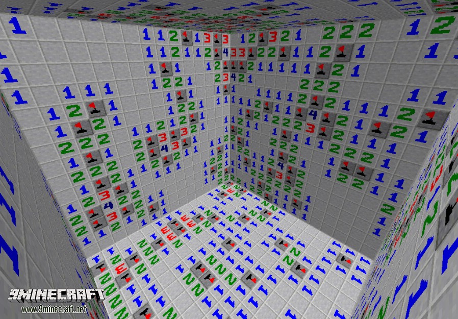 3D Minesweeper Map 2