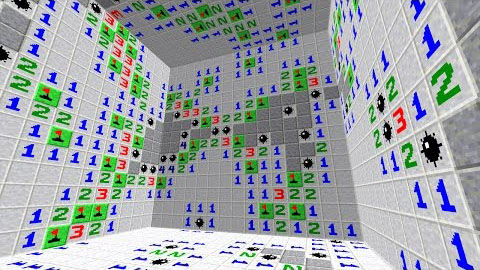 3D Minesweeper Map 1