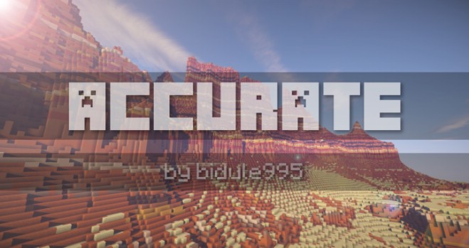 ACCURATE Resource Pack 1.9.4, 1.8.9 1