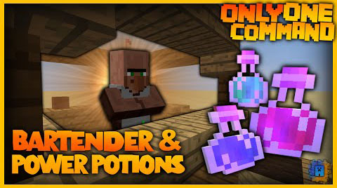 Bartender & Power Potions Command Block 1