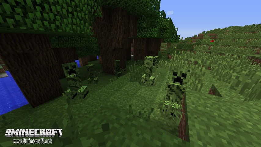 Chameleon Creepers Mod 1.12, 1.11.2 (Creepers Ninja) 3