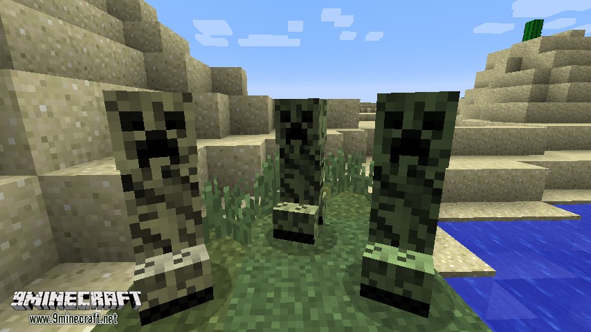 Chameleon Creepers Mod 1.12, 1.11.2 (Creepers Ninja) 5