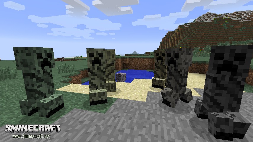 Chameleon Creepers Mod 1.12, 1.11.2 (Creepers Ninja) 6