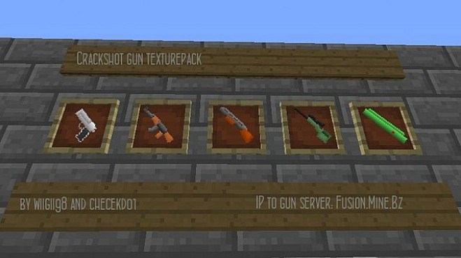 Crackshot Guns Resource Pack 1