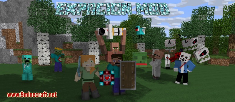 Expasion Mod 1.8.9 (Villager Dead, Zombie Blood) 2