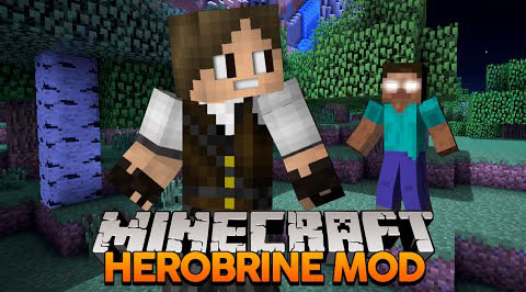 Herobrine Remake Mod 1.8.9 1