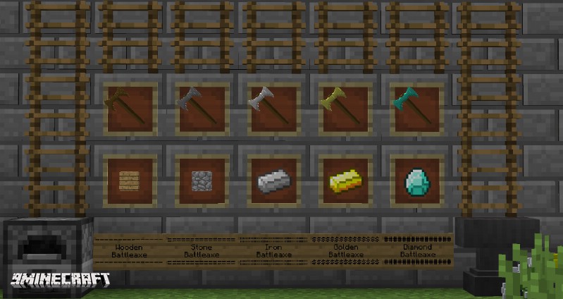 Kaishi's Weapon Pack Mod 1.12.2, 1.10.2 (Medieval Weapons) 2