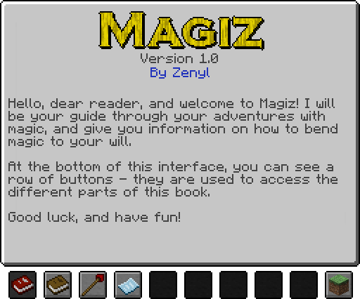 Magiz Mod 1.8.9 (Become a Wizard) 8