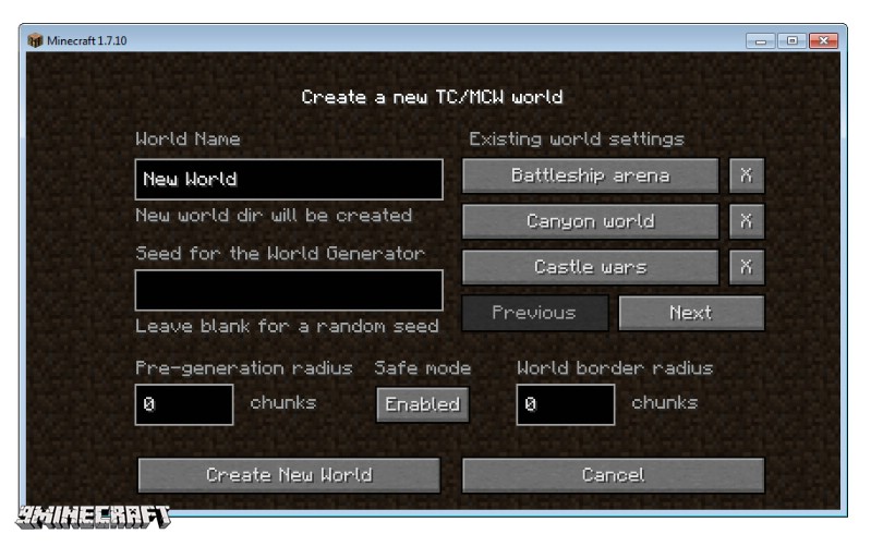 Minecraft-Worlds-Mod-1