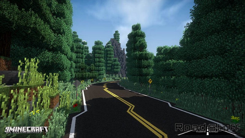 Road Stuff Mod 1.7.10 3