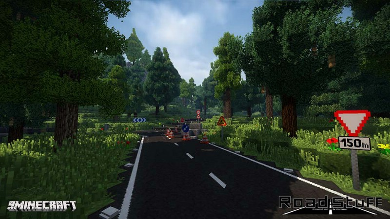 Road Stuff Mod 1.7.10 5