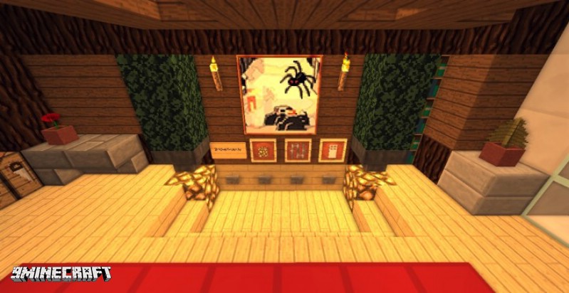 The World's Safest Redstone House Map 1.12.2, 1.11.2 for Minecraft 11