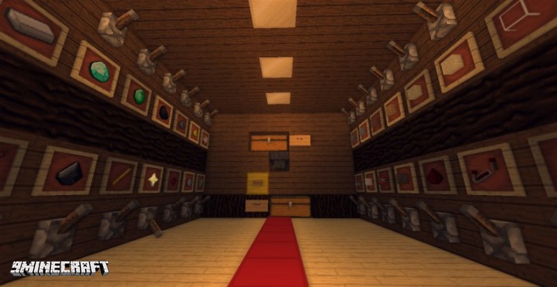 The World's Safest Redstone House Map 1.12.2, 1.11.2 for Minecraft 12