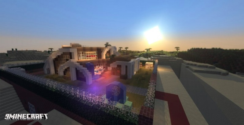 The World's Safest Redstone House Map 1.12.2, 1.11.2 for Minecraft 20